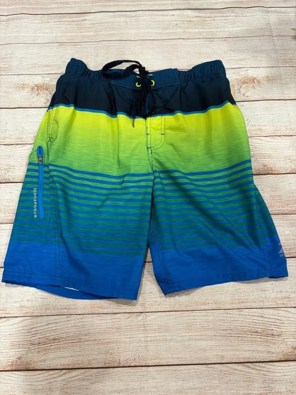 ZeroXposur Swim Shorts Men's Medium Multicolored